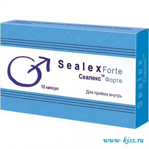 Капсулы Sealex Forte 12 для возбуждения от интим шопа