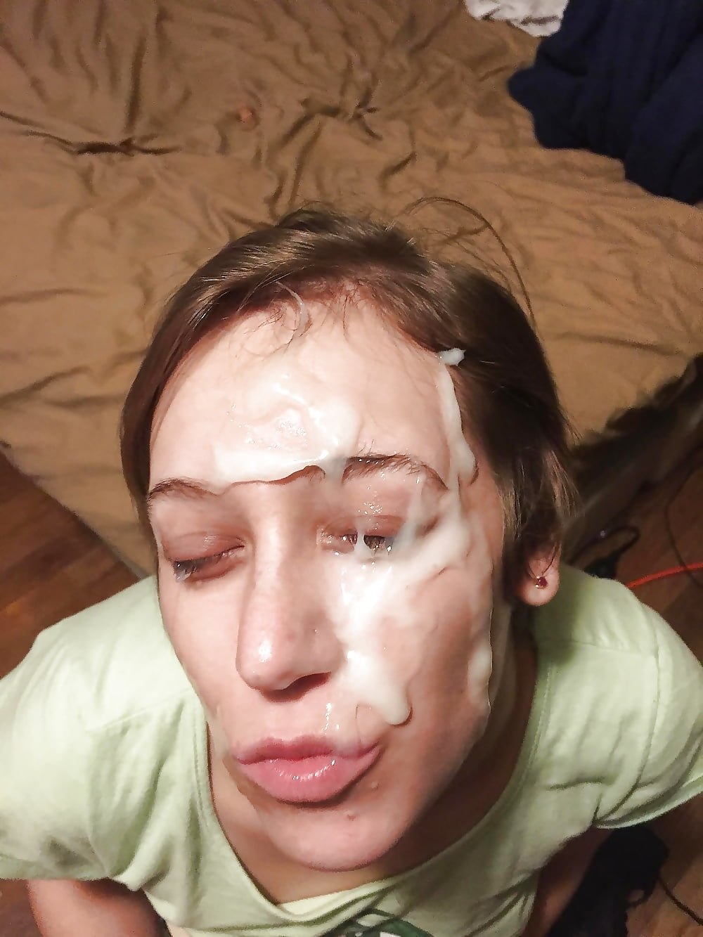 Камшоты на лица девушек
