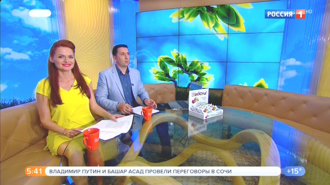 Телеведущая Ландер голая
