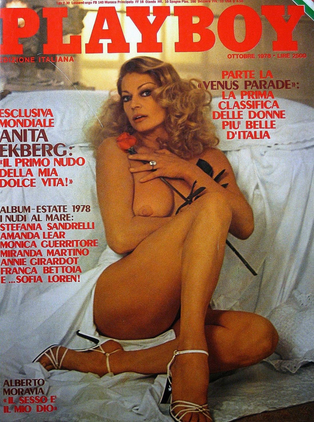 Шведская актриса Анита Экберг голая