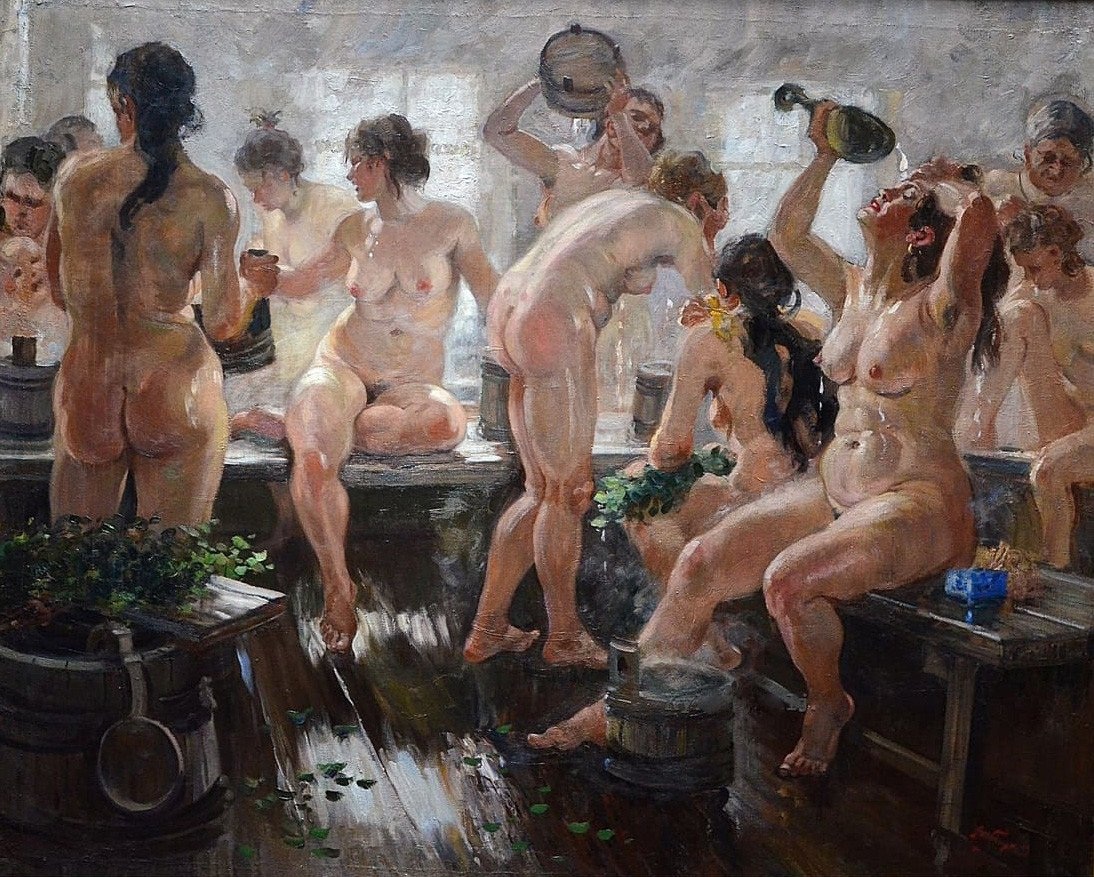 Подсмотренное в женской бане