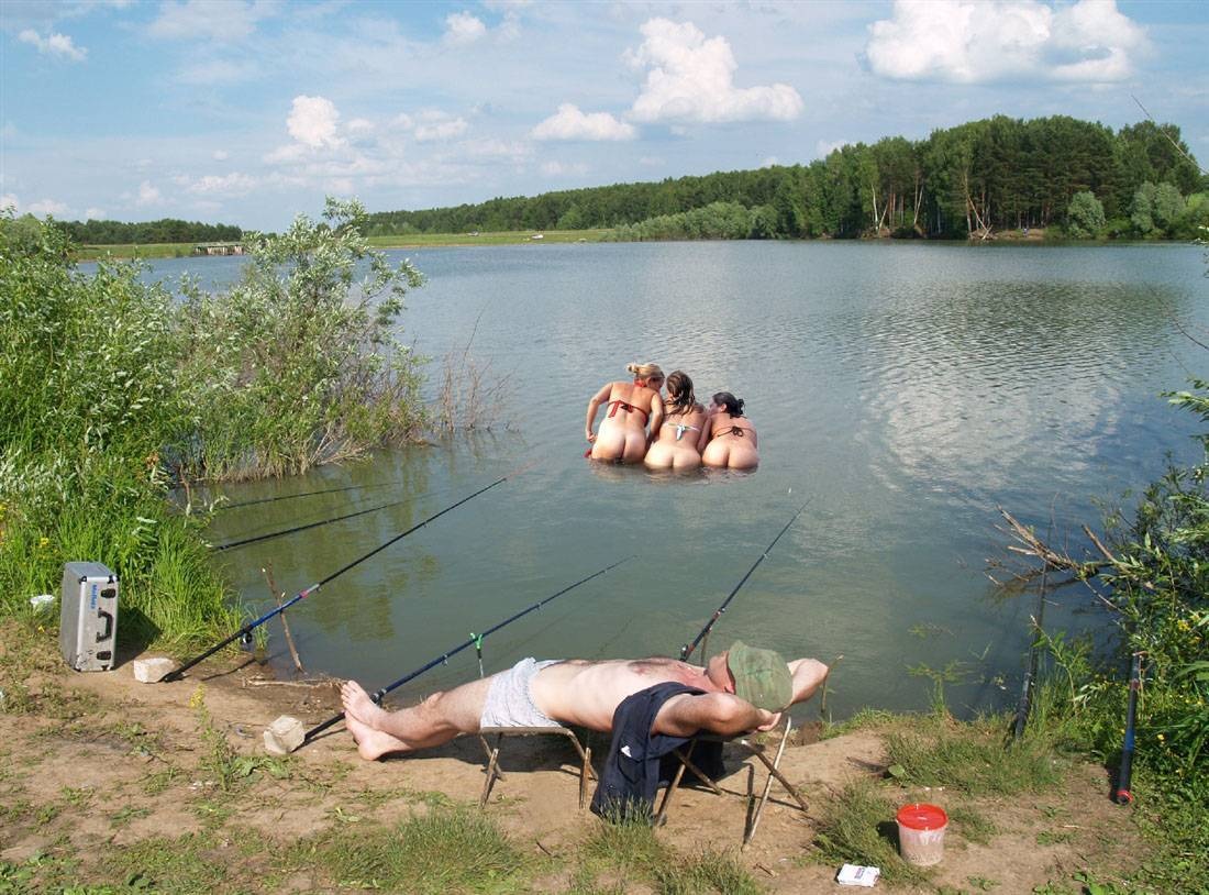 Приколы на рыбалке
