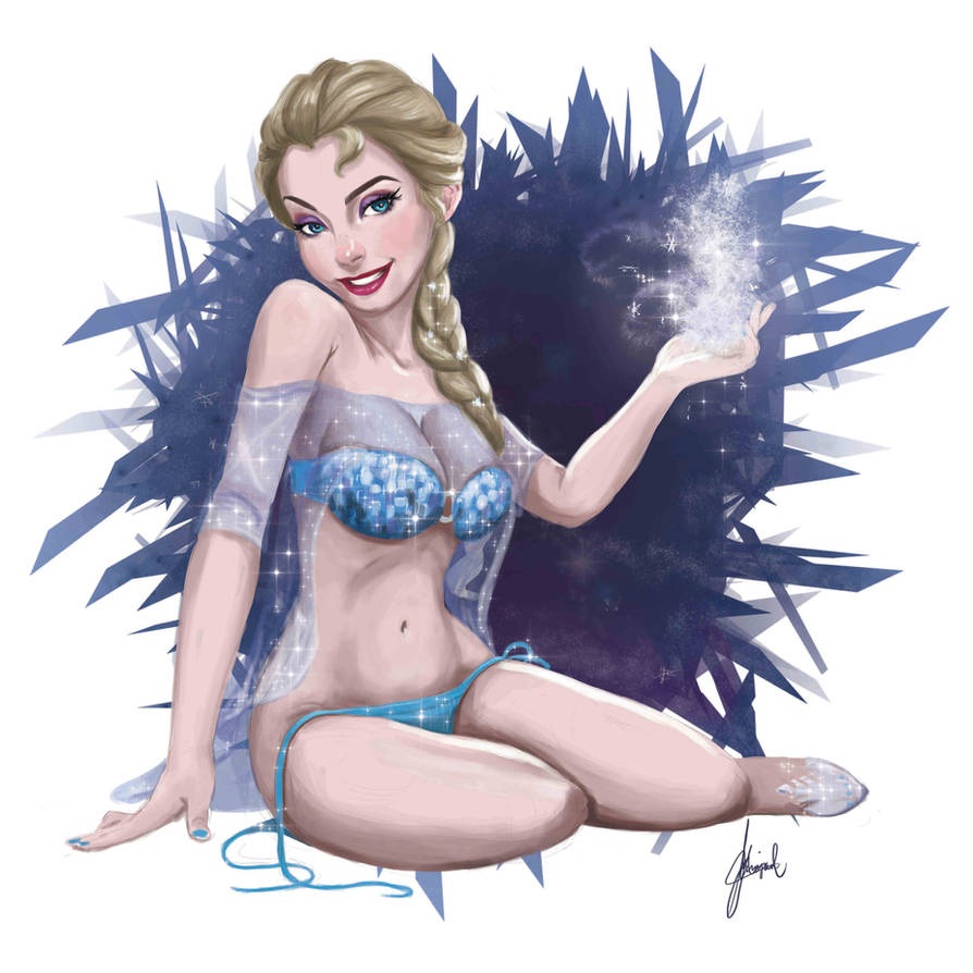 Frozen Elsa нижнее белье 3d