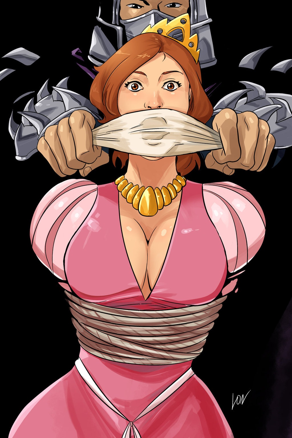 Gagged Эйприл