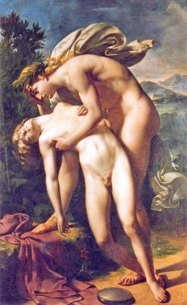 Мерри-Жозеф Блондель the Death of Hyacinthus