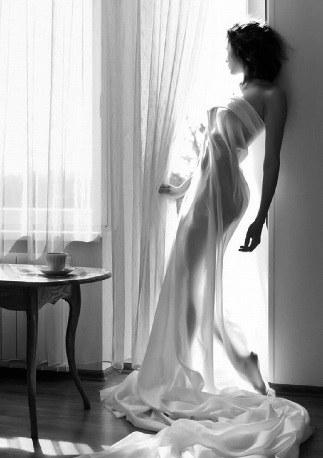 Boudoir без лифчика