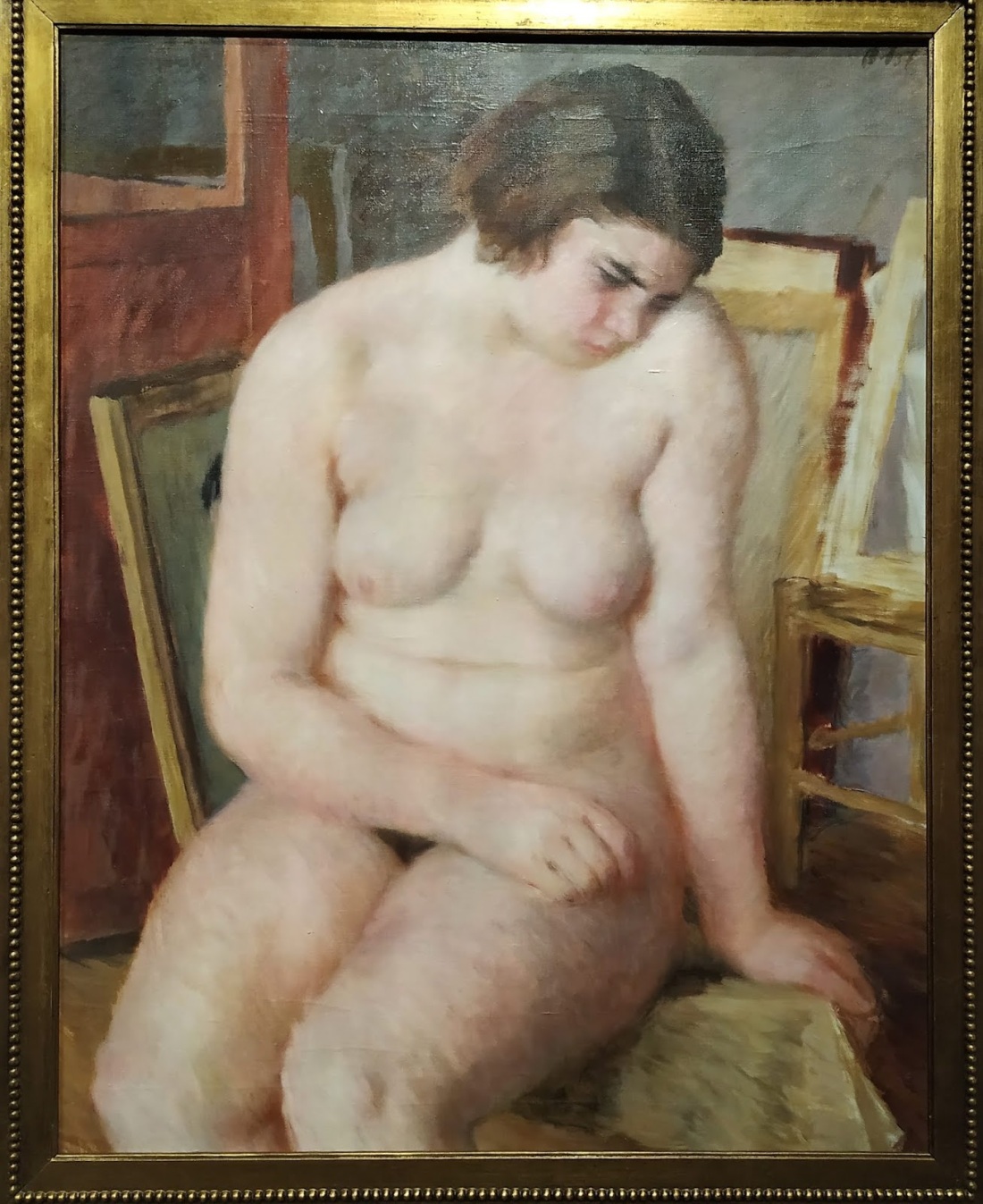 Лебедев Владимир Васильевич (1891-1967) «кассирша (обнаженная)» 1936