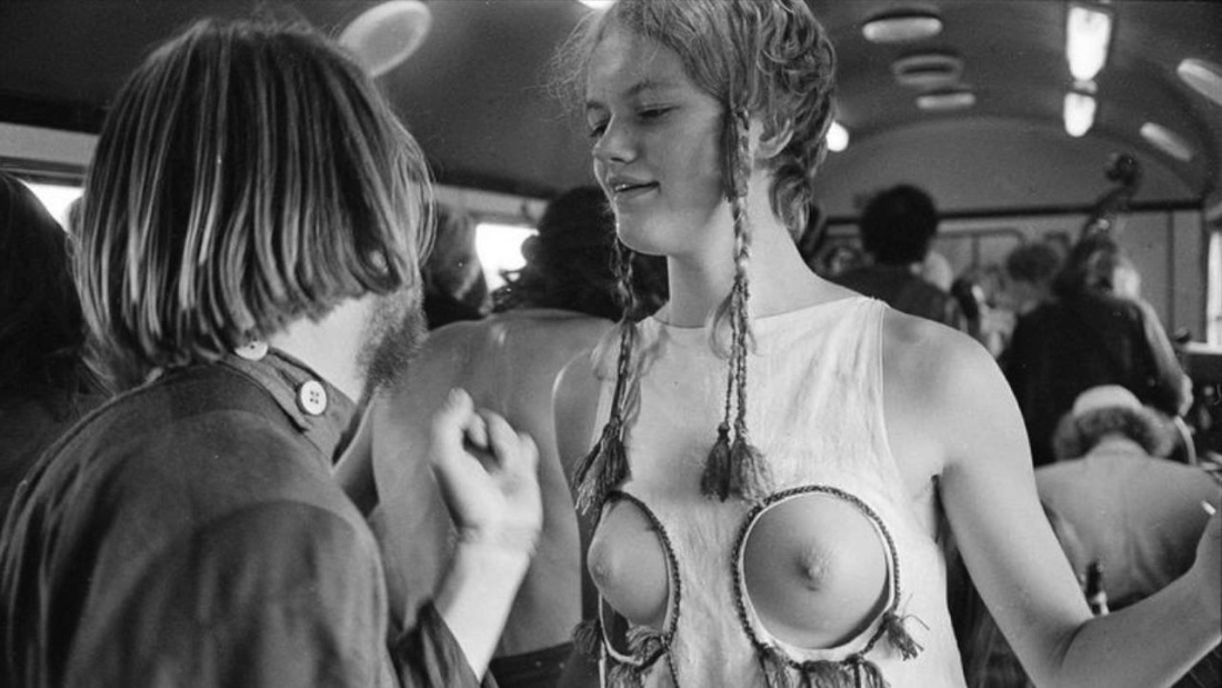 Голые хиппи Вудсток 1969