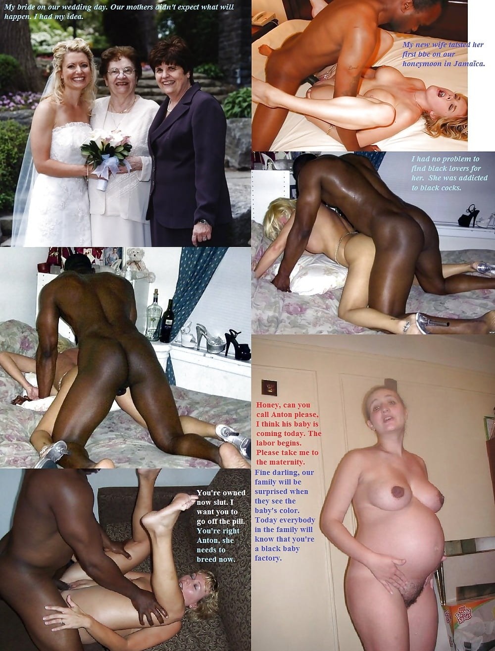 Беременная от негра cuckold