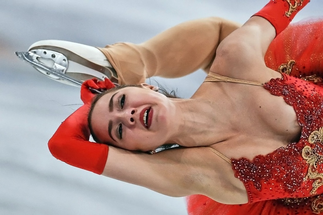 Фигуристка Елизавета Туктамышева ню