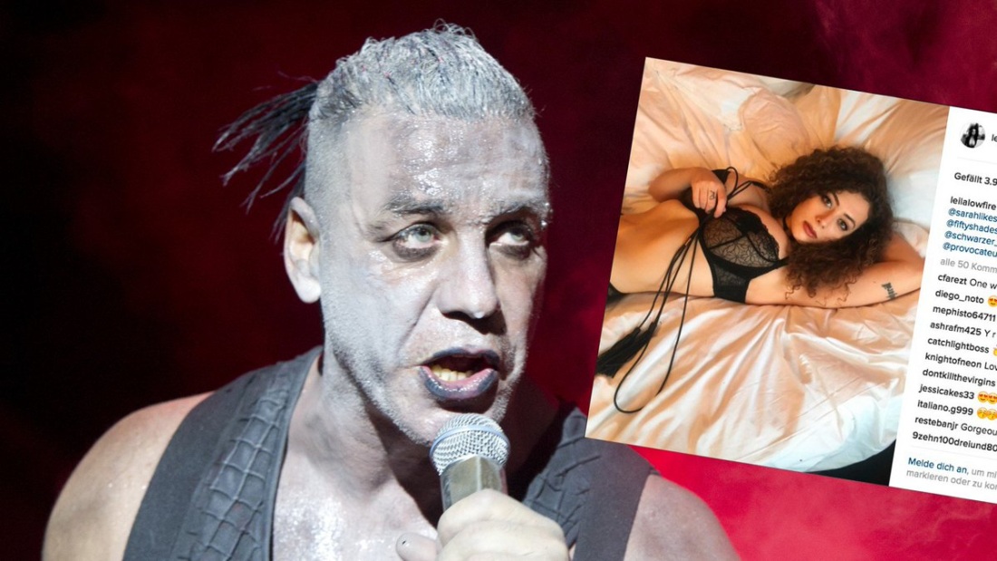 Rammstein Пауль Ландерс и Рихард Круспе