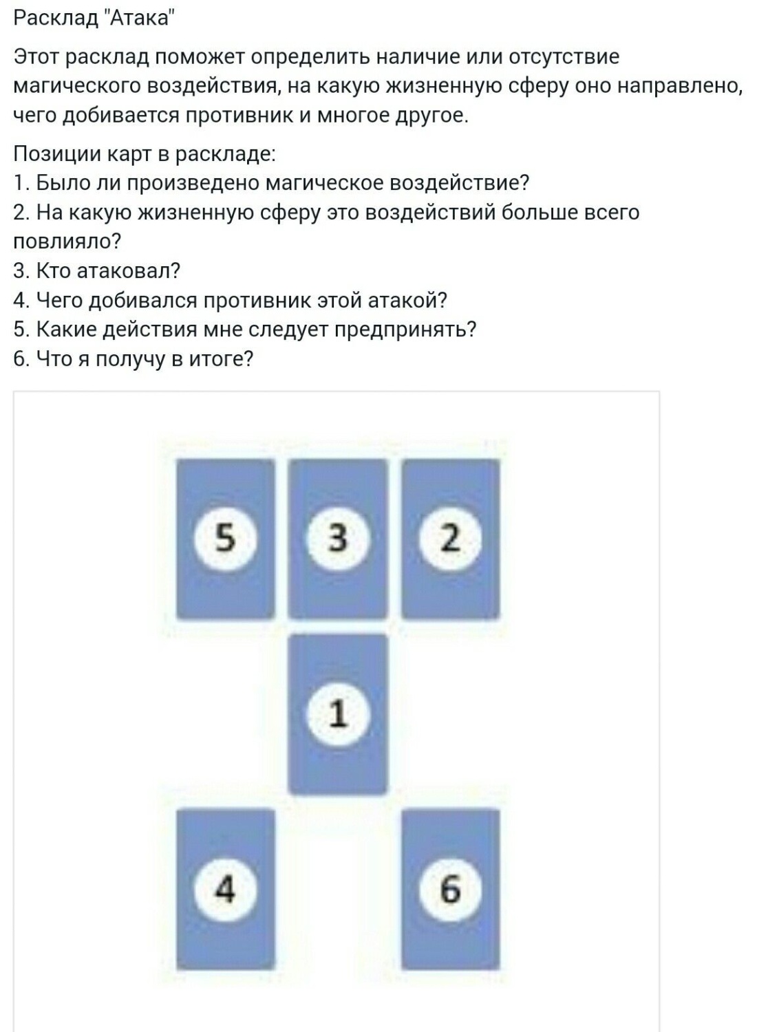 Расклады на жизнь Таро схемы