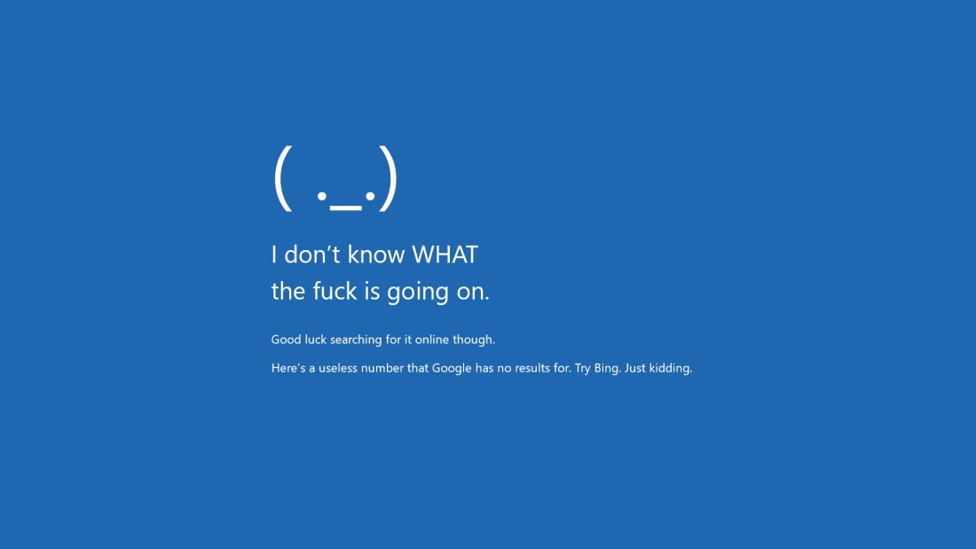 Экран смерти Windows 11