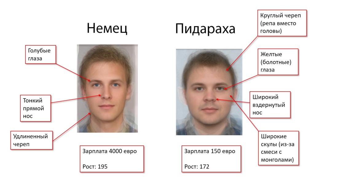Особенности внешности