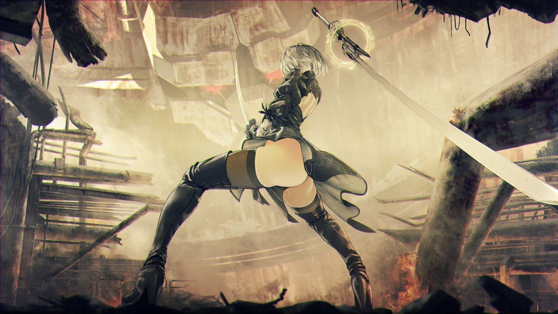 NIER Automata панцу