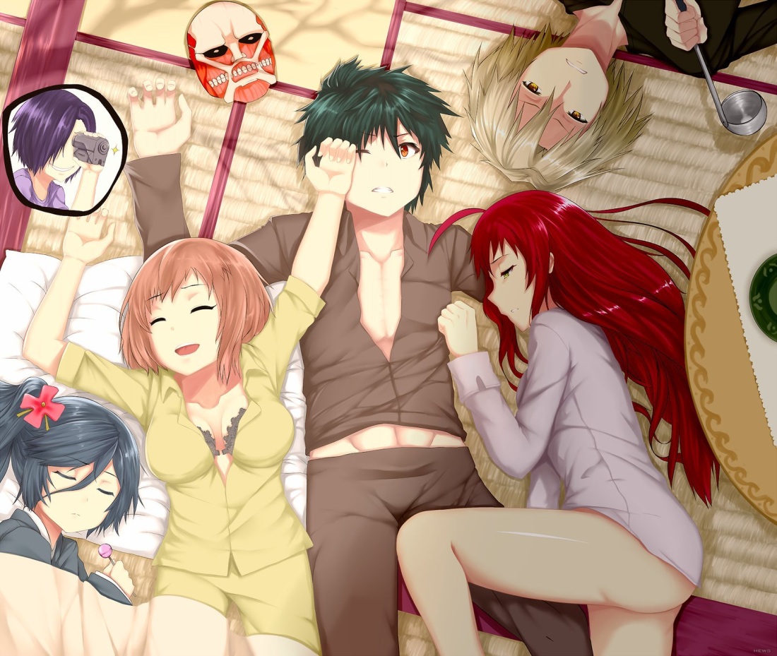 Hataraku Maou sama Мао и Эмилия
