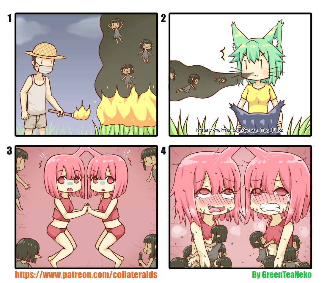 Комиксы от Green Tea Neko