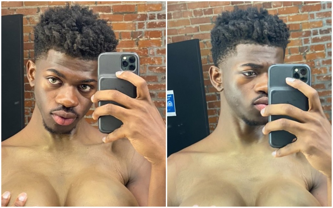 Lil nas грудь