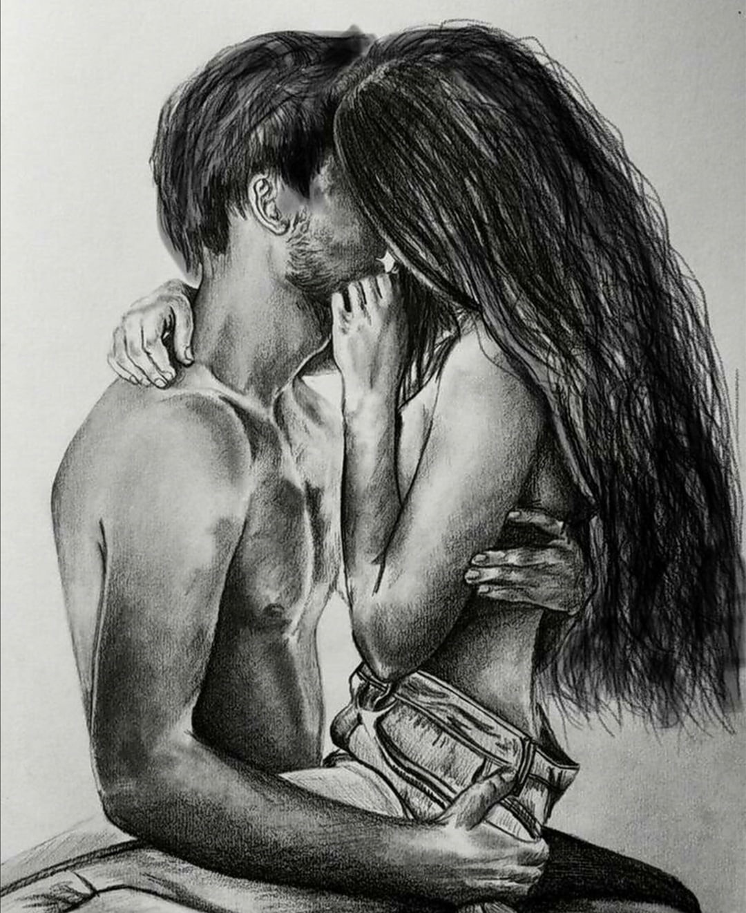 Страсть рисунок карандашом