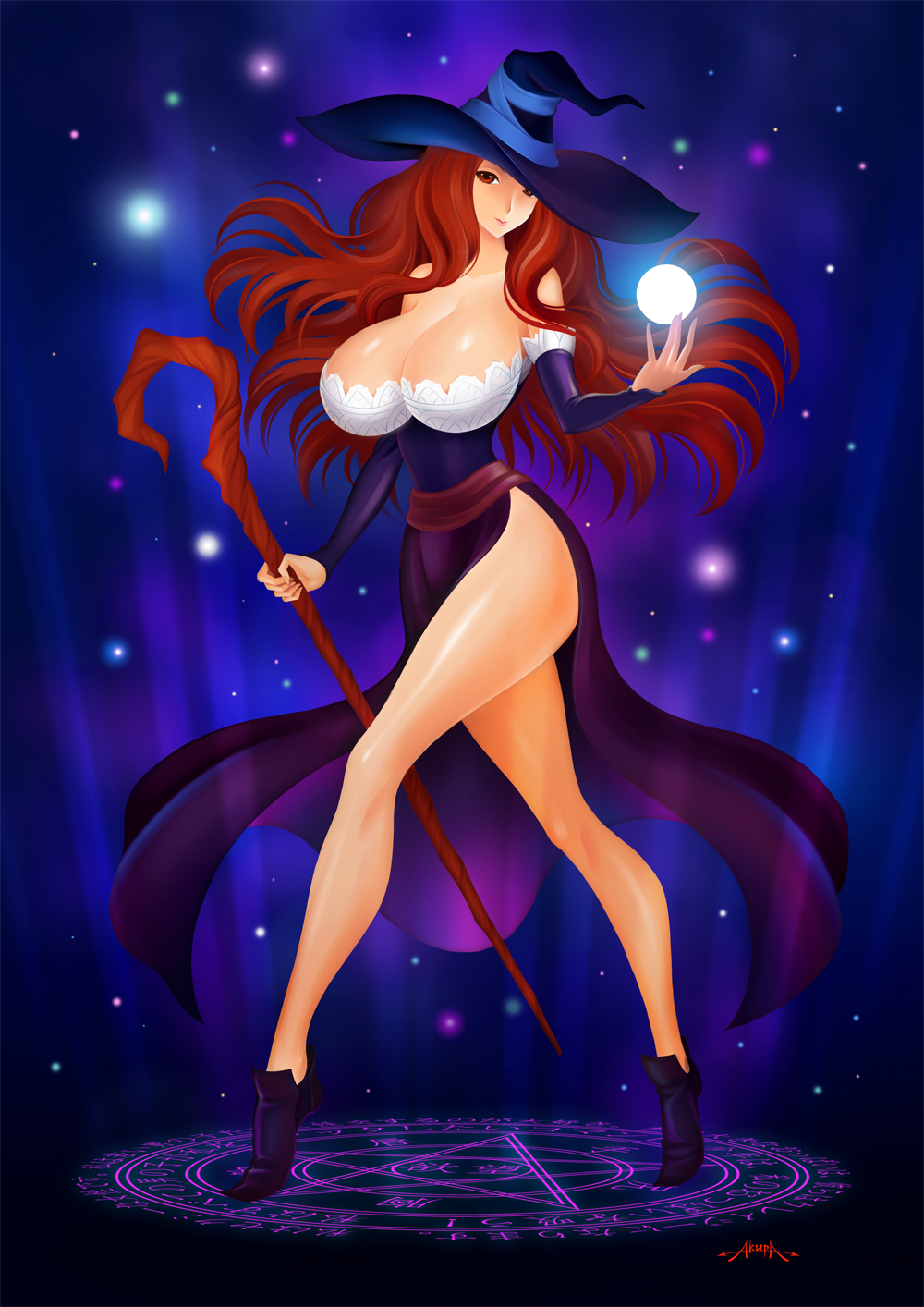 Dragon Crown ведьма Sorceress