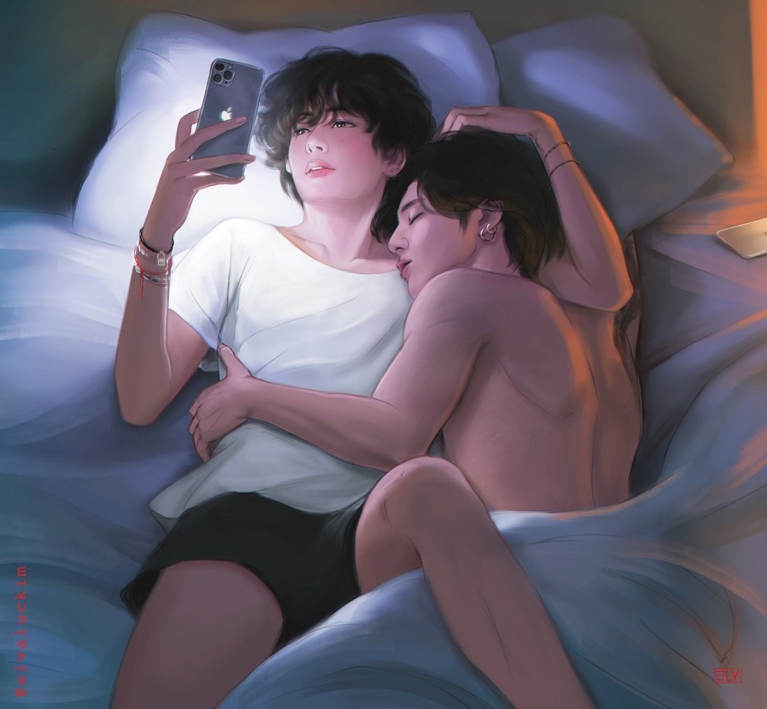 BTS Vkook Art