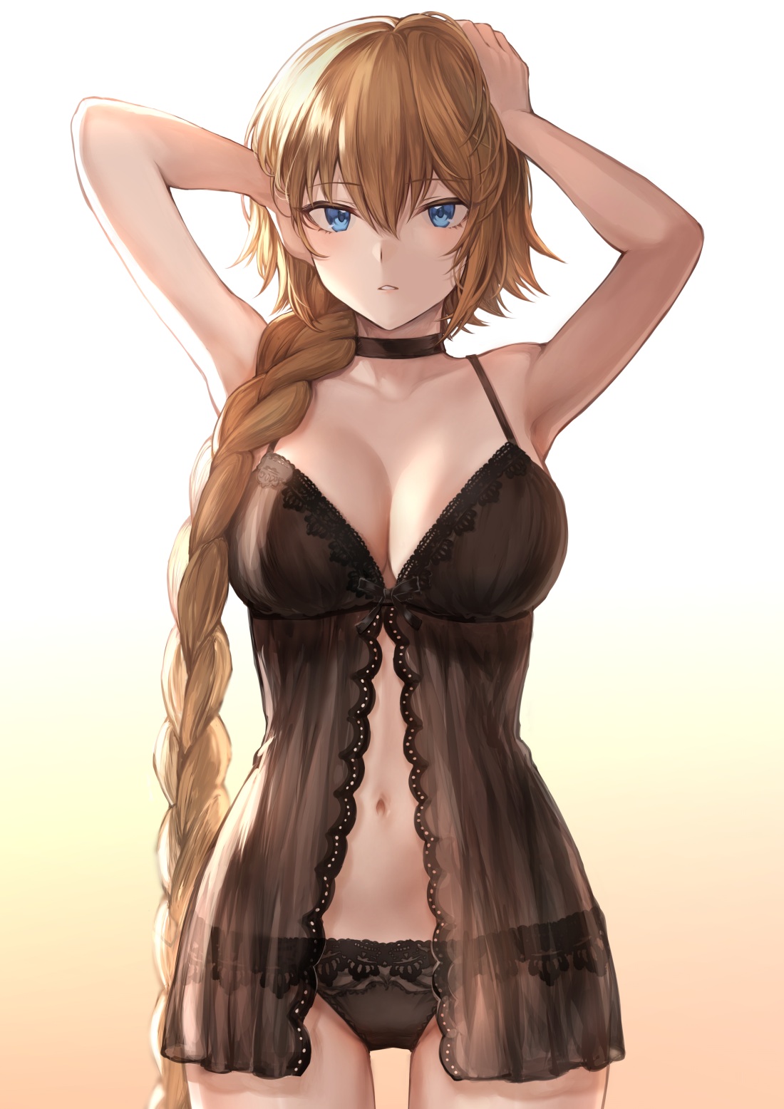 Fate Grand order в белье Mashu 003