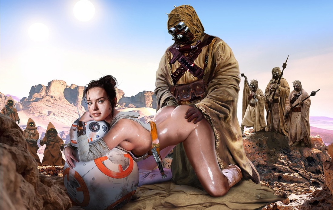 Дейзи Ридли Звездные войны hentai