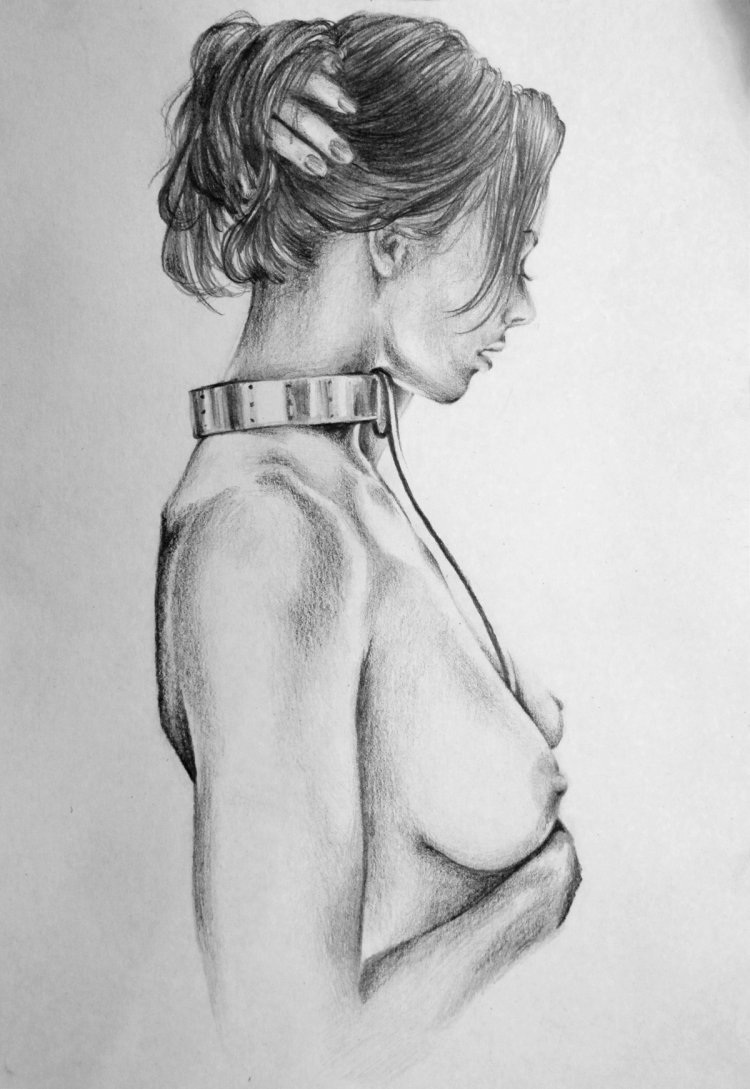 Рисунки карандашом голые