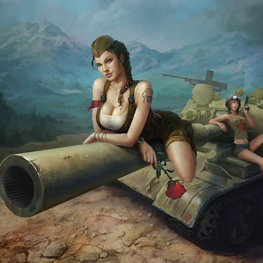 World of Tanks девушки