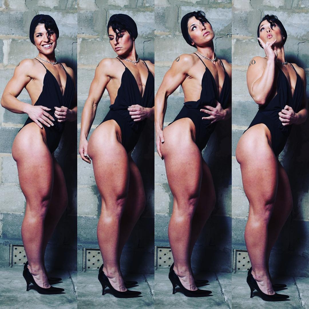 Бодибилдерша Кэролайн Ванг