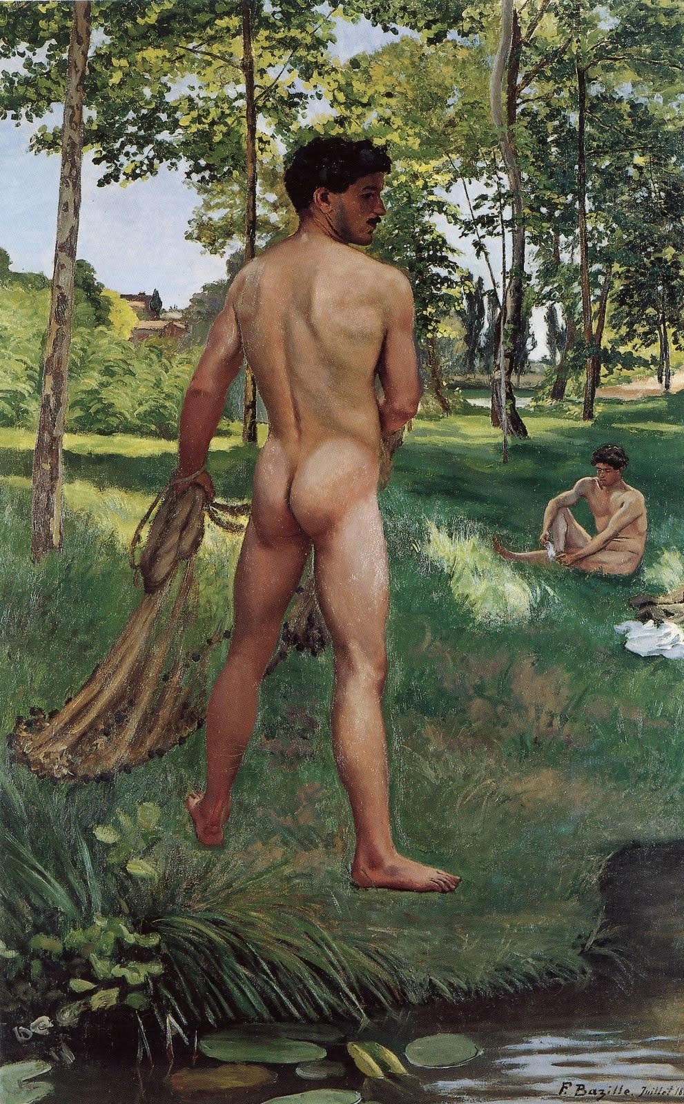 Картины юноши Henry Tuke