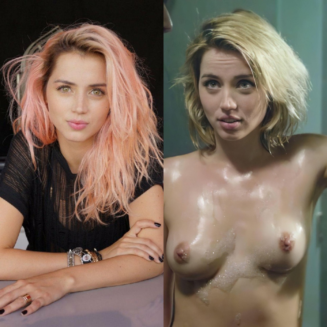 Ана де Армас (Ana de Armas) голая
