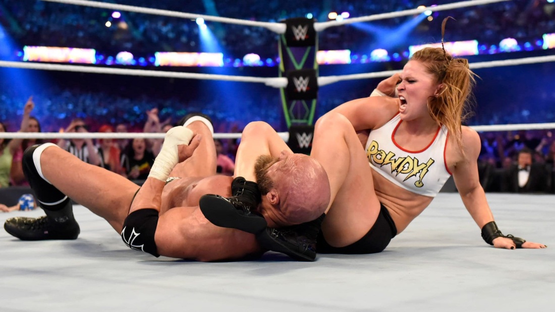 UFC Ronda Rousey трусы