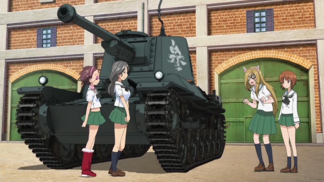Girls und Panzer 11 серия