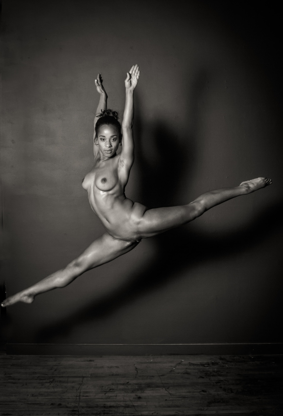 Naked gymnast балерина Ирина