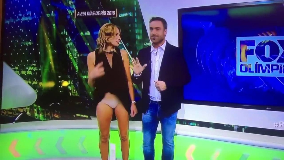 Трусы ведущих на ТВ
